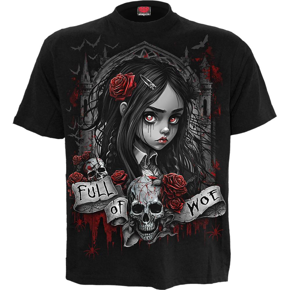 Spiral - Full Of Woe Heren Tshirt - Zwart